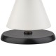 Лампа за маса, настолна, метална, IPS4, кръгла, ф13см, h11,5см, бяла, CONE MINI – APS