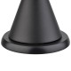 Лампа за маса, настолна, метална, IPS4, кръгла, ф13см, h11,5см, черна, CONE MINI – APS