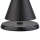 Лампа за маса, настолна, метална, IPS4, кръгла, ф13см, h11,5см, черна, CONE MINI – APS