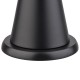 Лампа за маса, настолна, метална, IPS4, кръгла, ф13см, h18см, черна, CONE – APS
