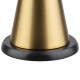 Лампа за маса, настолна, метална, IPS4, кръгла, ф13см, h18см, златиста, CONE – APS
