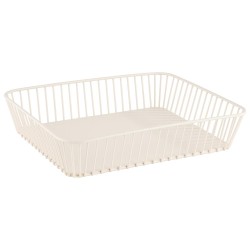 Метален панер, GN1/2, 32,5x26,5см, h7см, бял, стакабъл, URBAN – APS