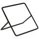 Метална стойка за бюфет, 12x12xh7см, черна, стакабъл, „SQUARE“ – APS