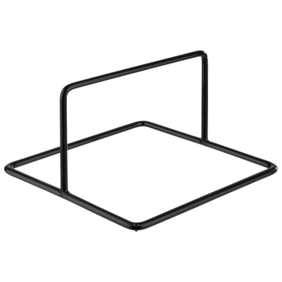 Метална стойка за бюфет, 12x12xh7см, черна, стакабъл, „SQUARE“ – APS