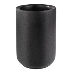 Охладител за бутилка, бетон, кръгъл, ф12/10см, h19см, черен, ELEMENT – APS