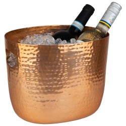 Алуминиева шампаниера с 2 дръжки, 25,5x19xh20см, 3,9л, copper, стакабъл, „LARGE“ – APS