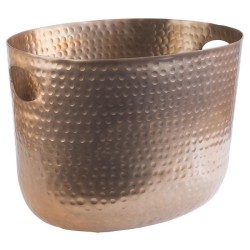 Алуминиева шампаниера с 2 дръжки, 30x23,5xh23см, 7л, copper, стакабъл, XL – APS