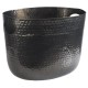 Алуминиева шампаниера с 2 дръжки, 30x23,5xh23см, 7л, черна, стакабъл, XL – APS
