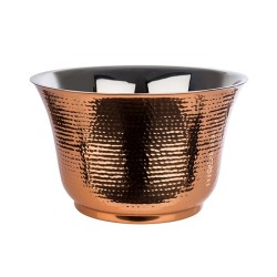 Иноксова двустенна шампаниера, ф33см h20см, 8л, copper, стакабъл – APS