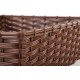 Полипропиленов панер 39,5х29,5см, h10см WICKER LOOK - APS