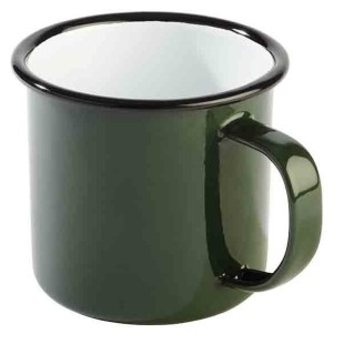 Емайлирано канче зелено/черно 350мл ENAMELWARE - APS