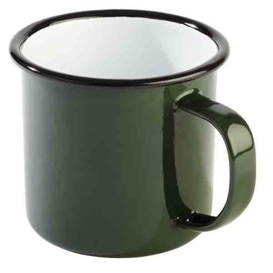 Емайлирано канче зелено/черно 350мл ENAMELWARE - APS