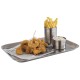 Хартия за презентация, 42x25см, 500бр., правоъгълна, черна/бяла, SNACKHOLDER - APS