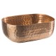 Алуминиева релефна купа, правоъгълна, 15,5x12xh5,5см, 700мл, copper, стакабъл – APS