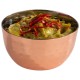 Иноксова релефна купа, кръгла, ф8,5см, h4,5см, 150мл, copper, стакабъл, „MUMBAI“ – APS