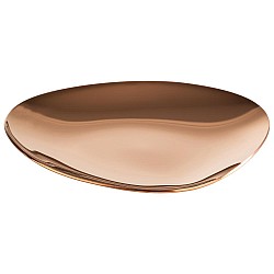 Комплект от 4 иноксови чинийки за хапки / амюз буш, 9x9xh1см, copper, стакабъл, „PEBBLES“ – APS