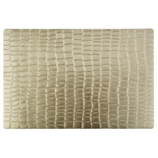 Подложка 45х33см злато PVC CROCO - APS