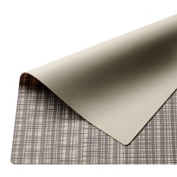 Силиконова подхожка за хранене, правоъгълна, 45x33см, светло кафяво, VELMA – APS