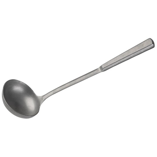 Иноксов черпак с ергономична дръжка, 18/0, ф7см, 23см, 60мл, vintage, SOLID – APS
