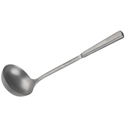 Иноксов черпак с ергономична дръжка, 18/0, ф9см, 24см, 100мл, vintage, SOLID – APS