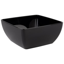 Купа, PET, квадратна, 25x25см, h12см, 3,8л, черна, стакабъл, FRIENDLY – APS