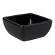 Купа, PET, квадратна, 6,5x6,5см, h3см, 50мл, черна, стакабъл, FRIENDLY – APS