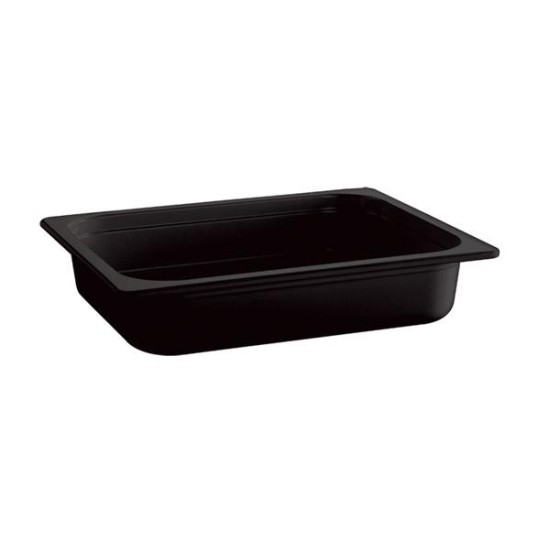 Гастронорм, PET, GN 1/1, 53x32,5xh6,5см, 7,1л, черен, стакабъл, FRIENDLY – APS