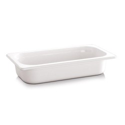 Гастронорм, PET, GN 1/3, 32,5x17,6xh10см, 2,7л, бял, стакабъл, FRIENDLY – APS