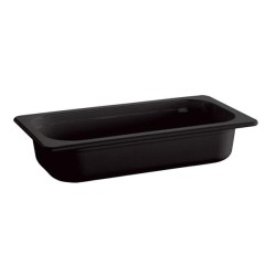 Гастронорм, PET, GN 1/3, 32,5x17,6xh10см, 2,7л, черен, стакабъл, FRIENDLY – APS