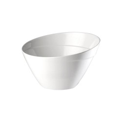 Купа, PET, скосена, кръгла, ф14,5см, h9см, 400мл, бяла, стакабъл, FRIENDLY – APS