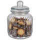 Стъклен буркан с капак с уплътнение, ф17см, h24,5см, 3л, COOKIEGO – APS
