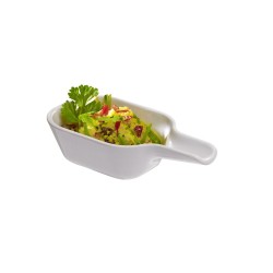 Меламинова купичка с улей, 13,5x7,5xh4см, 50мл, бяла, стакабъл, TASTE – APS