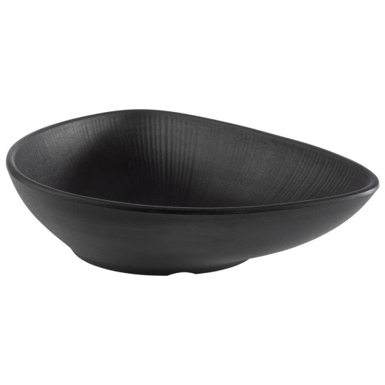 Меламинова купа, 23x18xh5см, 600мл, черна, стакабъл, „NERO“ – APS