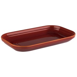 Меламиново плато, правоъгълно, GN 1/4, 26,5x16,2xh3см, червено, "EMMA" – APS