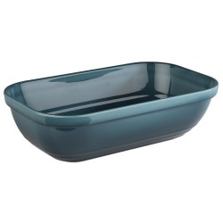 Меламинова купа, правоъгълна, GN 1/4, 26,5x16,2xh7,5см, 1,5л, стакабъл, синя, "EMMA" - APS