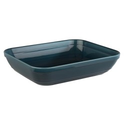 Меламинова купа, правоъгълна, GN 1/2, 32,5x26,5xh7,5см, 3,5л, стакабъл, синя, "EMMA" - APS