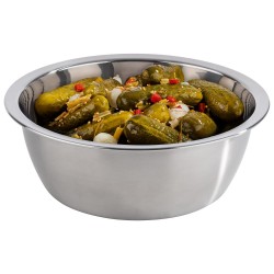 Иноксова купа, кръгла, ф26см, h9см, 3л, стакабъл – APS