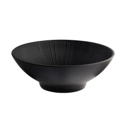 Меламинова купа, ф29см, h10см, 2,8л, черна, стакабъл, NERO – APS