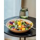 Меламинова купа, кръгла, ф22,5см, h4,5см, 800мл, бежаво, стакабъл, NERO – APS