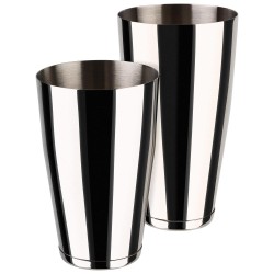 Иноксов шейкър за коктейли (Tin in Tin) от 2 части, 700/500мл, ф9см, h27см, стакабъл – APS