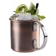 Иноксова чаша за коктейли с дръжка, ф9см, h9см, 450мл, copper, „MOSCOW MULE“ – APS