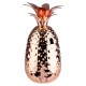 Иноксова чаша за коктейли с капак / поставка, ф9см, h19см, 500мл, copper, „PINEAPPLE“ - APS