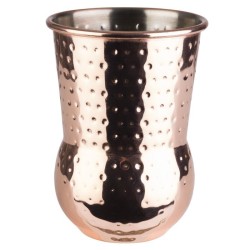 Иноксова релефна чаша за коктейли, ф8см, h11,5см, 400мл, copper, „JULEP MUG“– APS