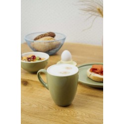 Порцеланова чаша MUG, ф8,5см, h10см, 330мл, зелена, стакабъл, SNUG – APS