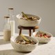 Купа скосена, бетон, ф26см, h7,5/13см, 1,7л, стакабъл, TERRAZZO – APS