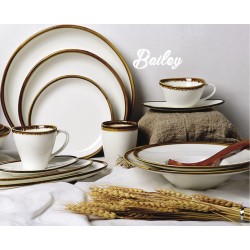 Порцеланова чиния дълбока 28см BAILEY-(FC0128-11) - Horecano