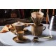 Порцеланова поставка за филтър DRIPPER 11см BONNA-TERRA RAW-(TRA RAW 01DP)