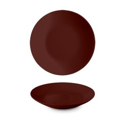 Порцеланова чиния дълбока ф23см h3,6см LE CHOCO BRUN - Suisse Langenthal
