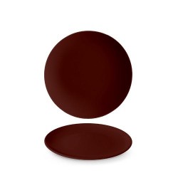 Порцеланова чиния плитка ф21см h2,3см LE CHOCO BRUN - Suisse Langenthal