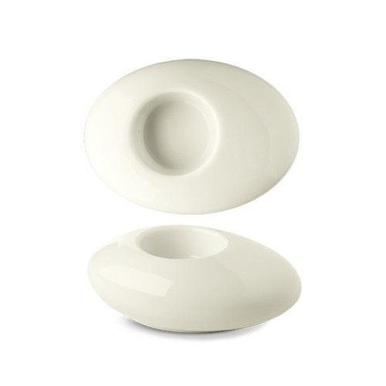 Порцеланов свещник 17x8,6x3,8см LE CHOCO CRÈME - Suisse Langenthal